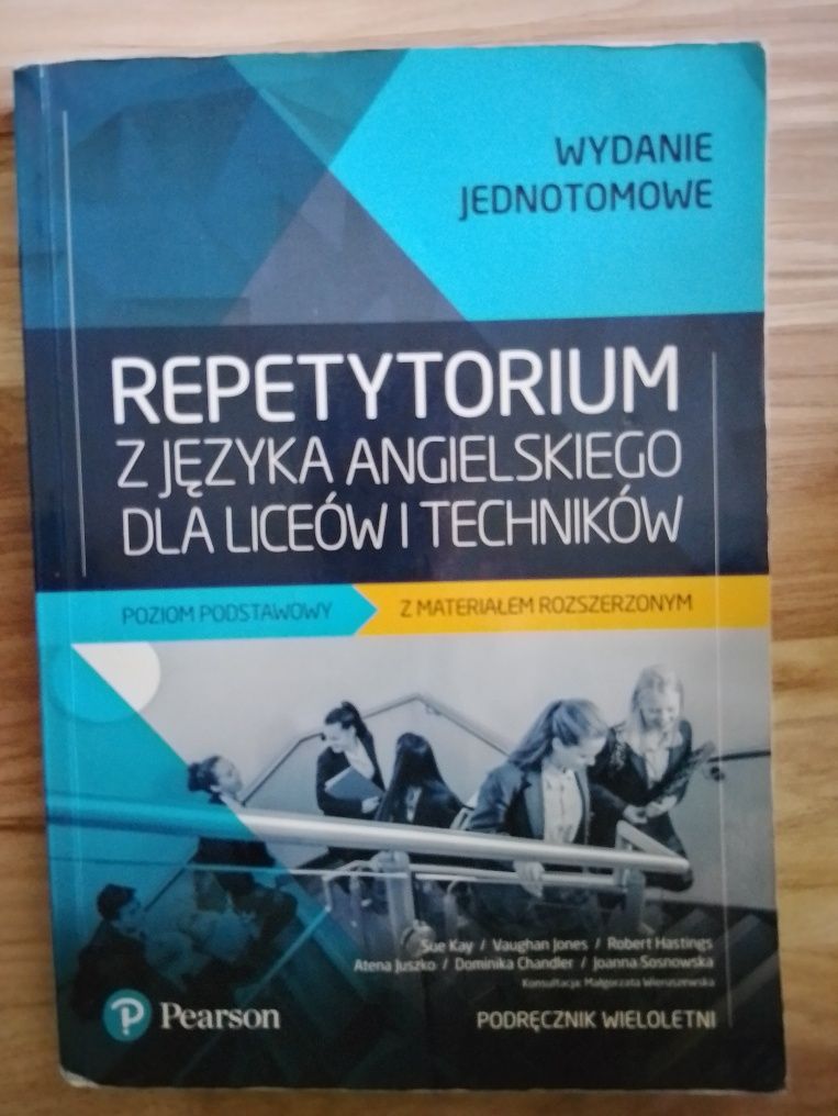 Repetytorium z języka angielskiego dla liceów i techników wyd: Pearson