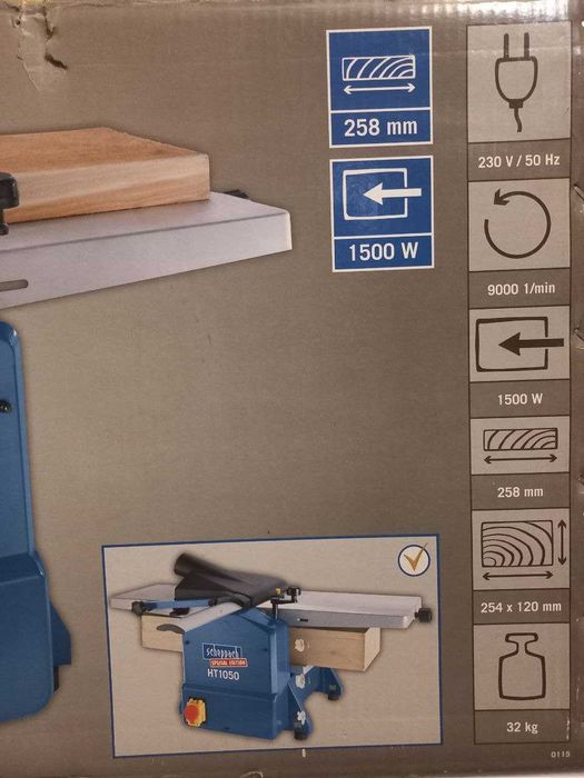 Фуговально-рейсмусовий верстат станок Scheppach HT 1050