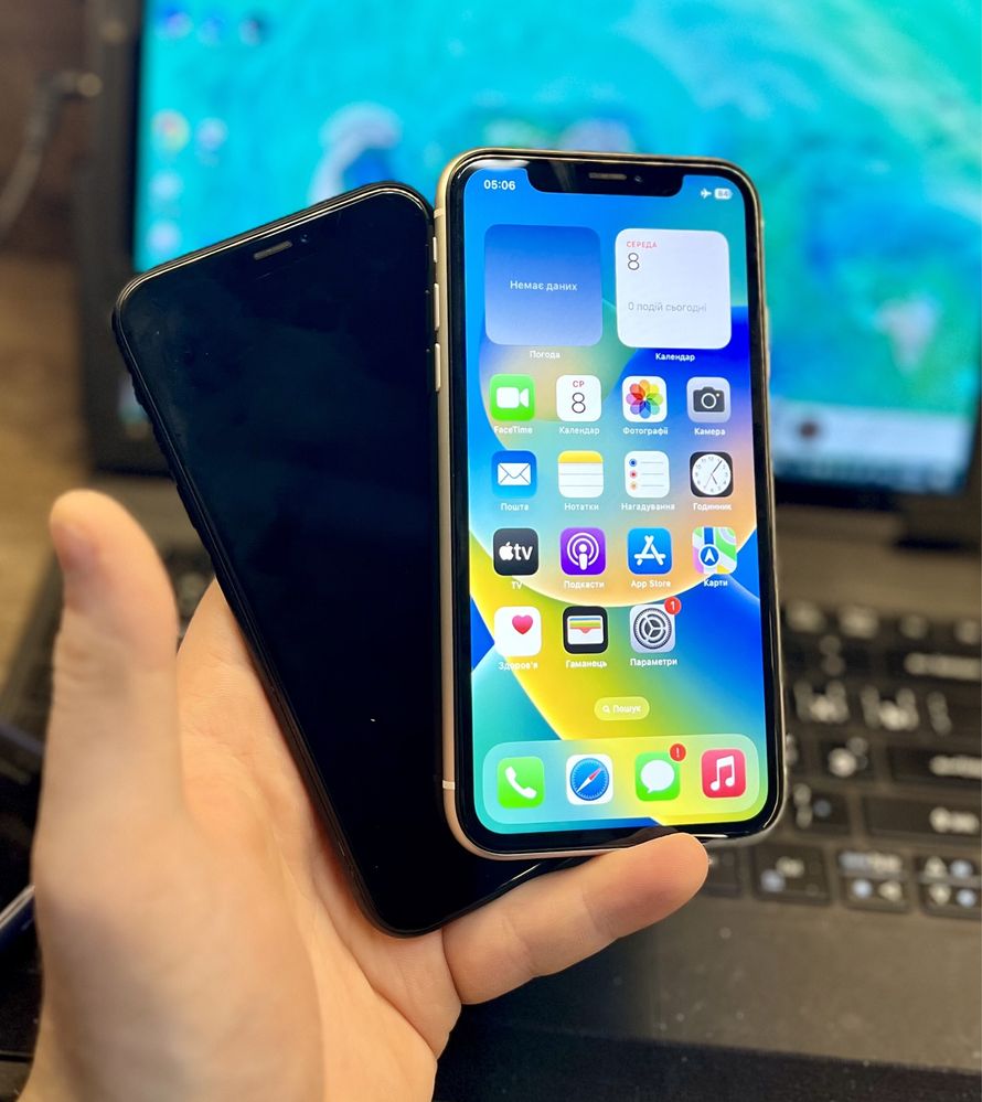 iPhone XR 64Gb Space gray/White | з гарантією від магазину | ідеал