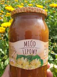 Miód lipowy, naturalny, zdrowy