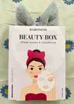 Beauty Box-Baroness, koreańskie maseczki na twarz z opaską -nowa
