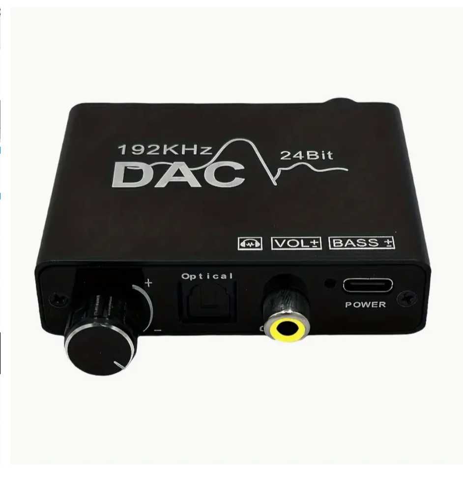 DAC 192 KHz Przetwornik Cyfrowo-analogowy Wzmacniacz Słuchawkowy Tosli