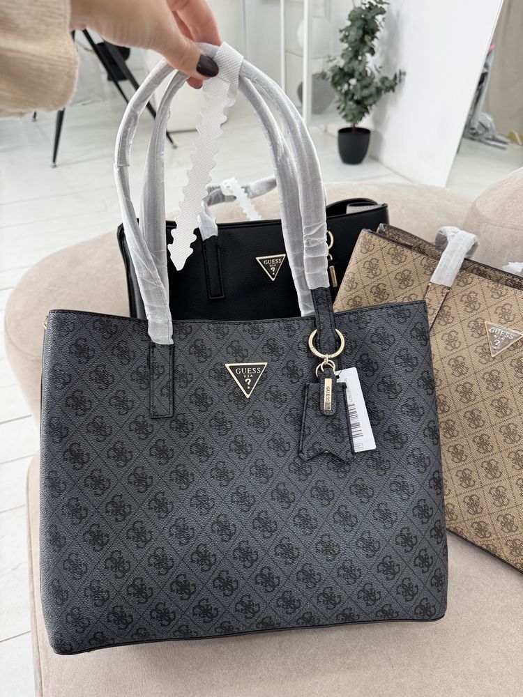 Шопер сумка guess meridian quattro