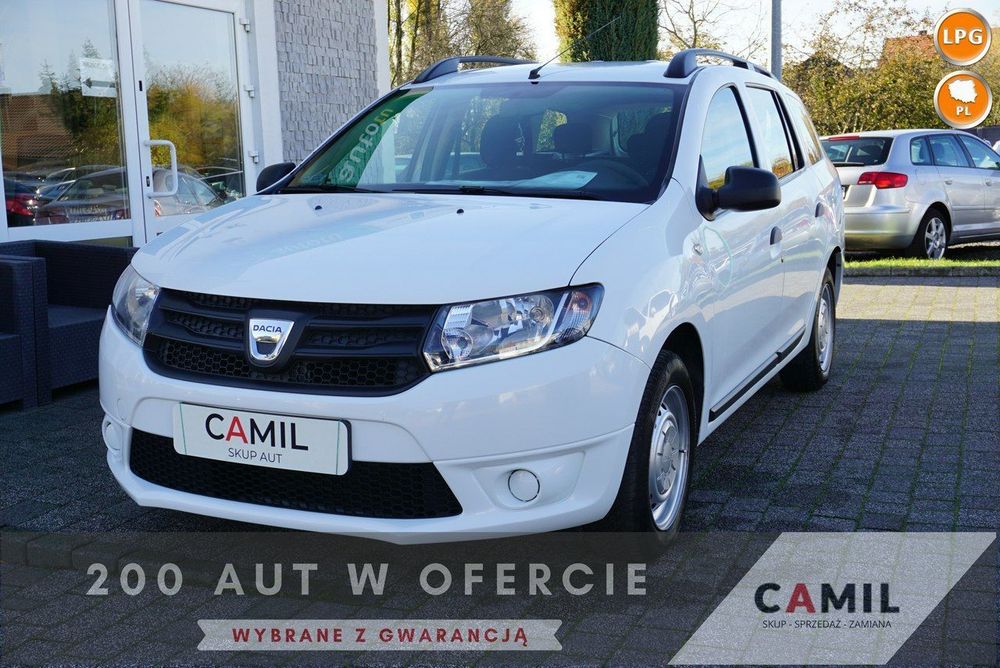 Dacia Logan rodzinne kombi z instalacją LPG, polski salon, I rej. 2016r.,