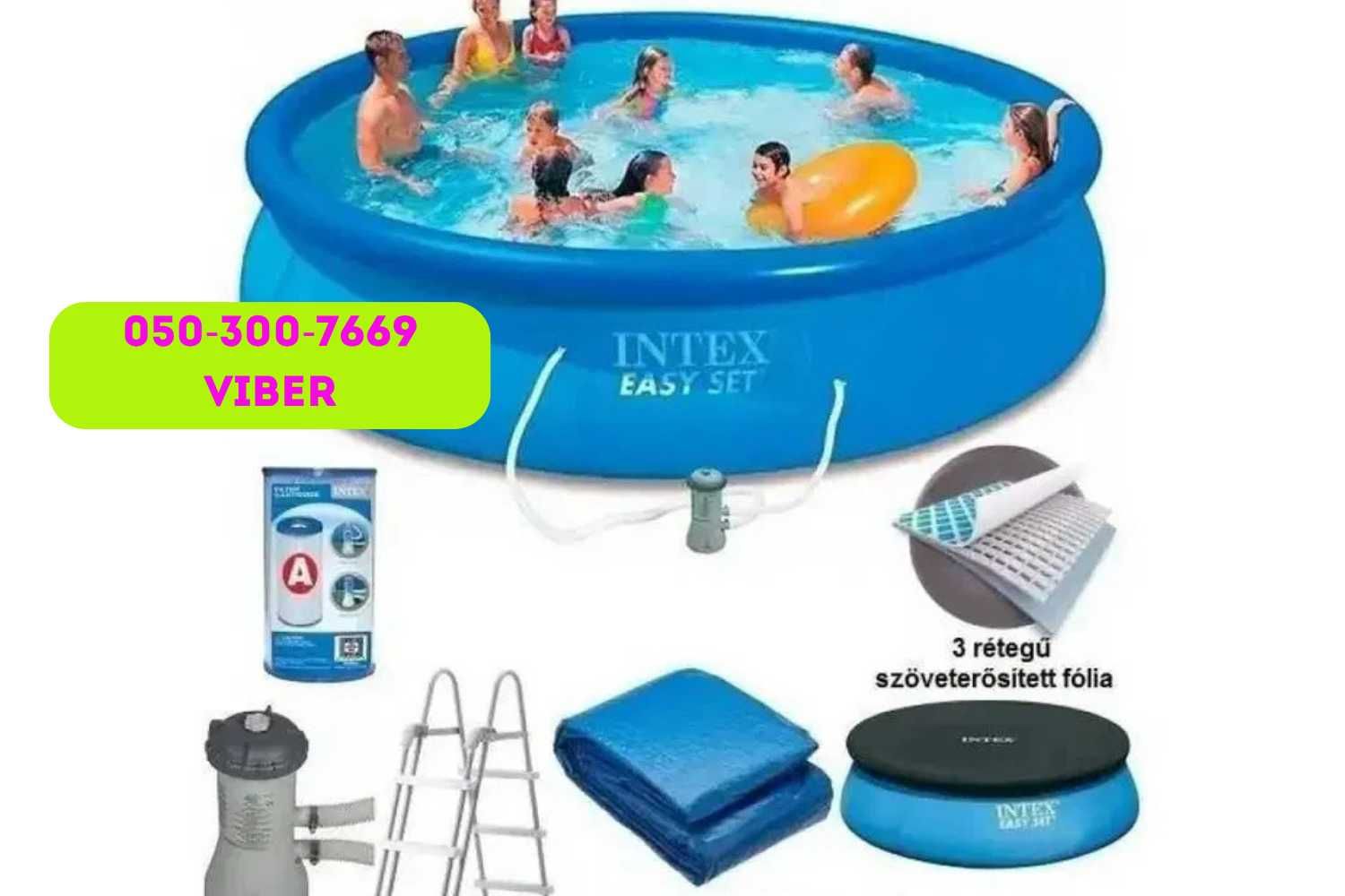 Надувные и каркасные бассейны INTEX AVENLI. Большой выбор. Все размеры