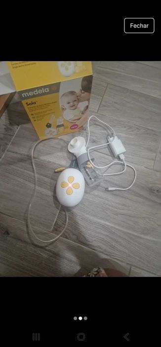 Bomba tira leite eléctrica solo medela