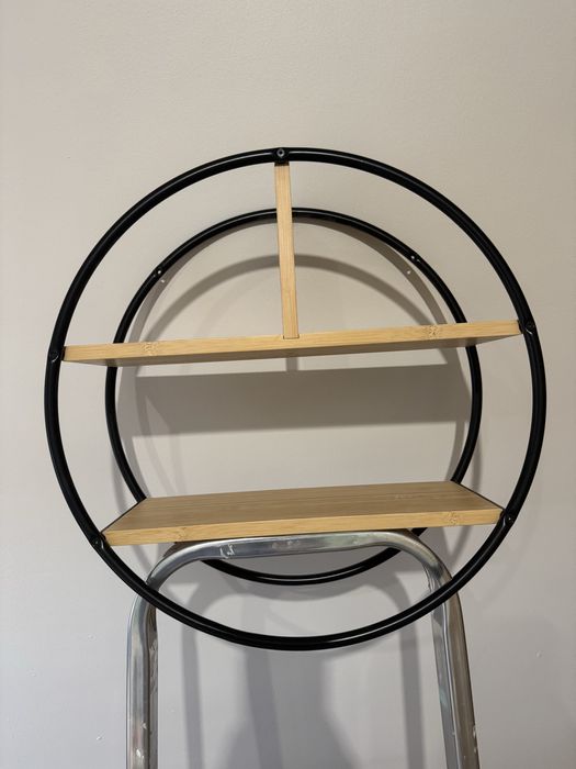 IKEA HEDEKAS Półka okrągła/bambus 40