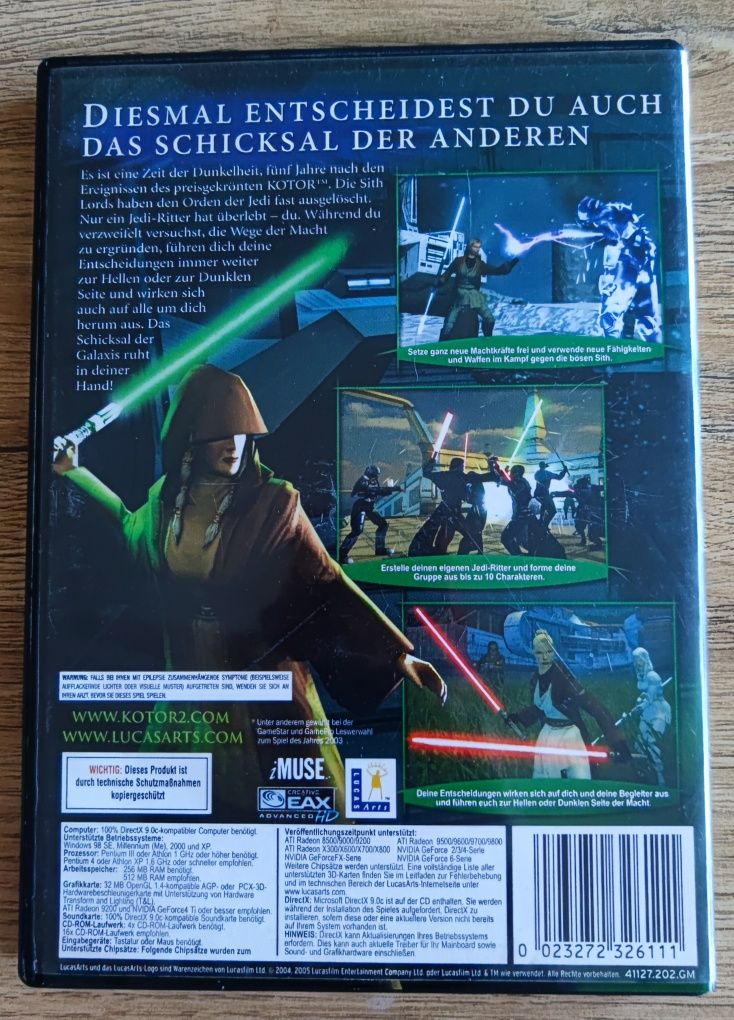 Star Wars: Knights of the Old Republic II PC