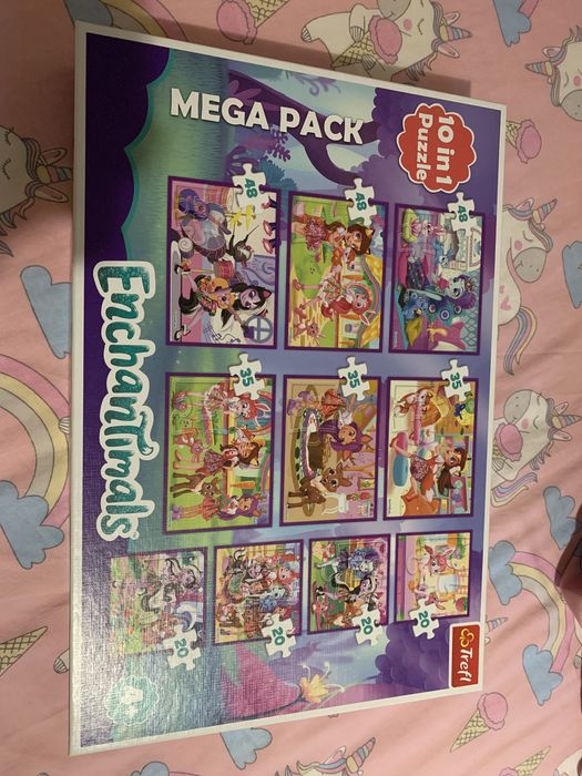 Пазл Волшебные энчентималс 10 в 1 (4х20,3х35,3х48) эл.