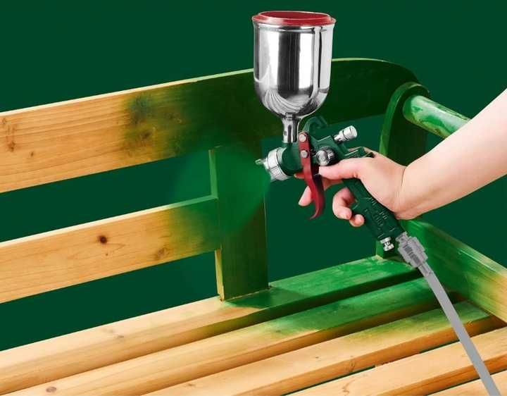 Niskociśnieniowy Pistolet do Malowania PARKSIDE  500 ml, 3,5 bar