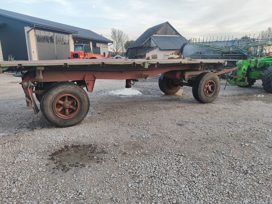 Przyczepy wywrotka 2 osiowa wywrot na 3 strony 16t