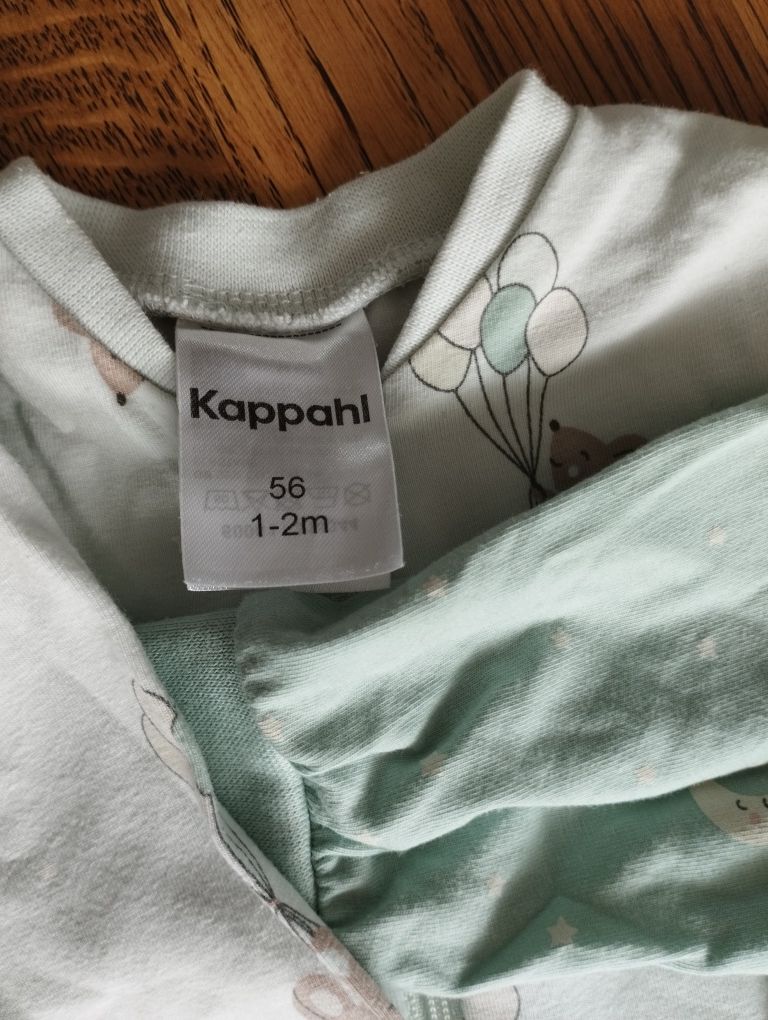 Pajacyki KappAhl 56, stan idealny, wyprawka