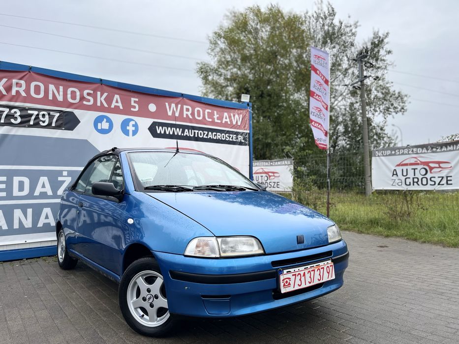 Fiat Punto 1.2 Benzyna//1995rok//Kabriolet//Alufelgi//Zamiana