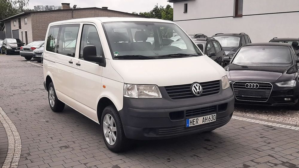 Volkswagen Transporter 1.9TDI Caravelle Zadbany Alufelgi Nowe opony