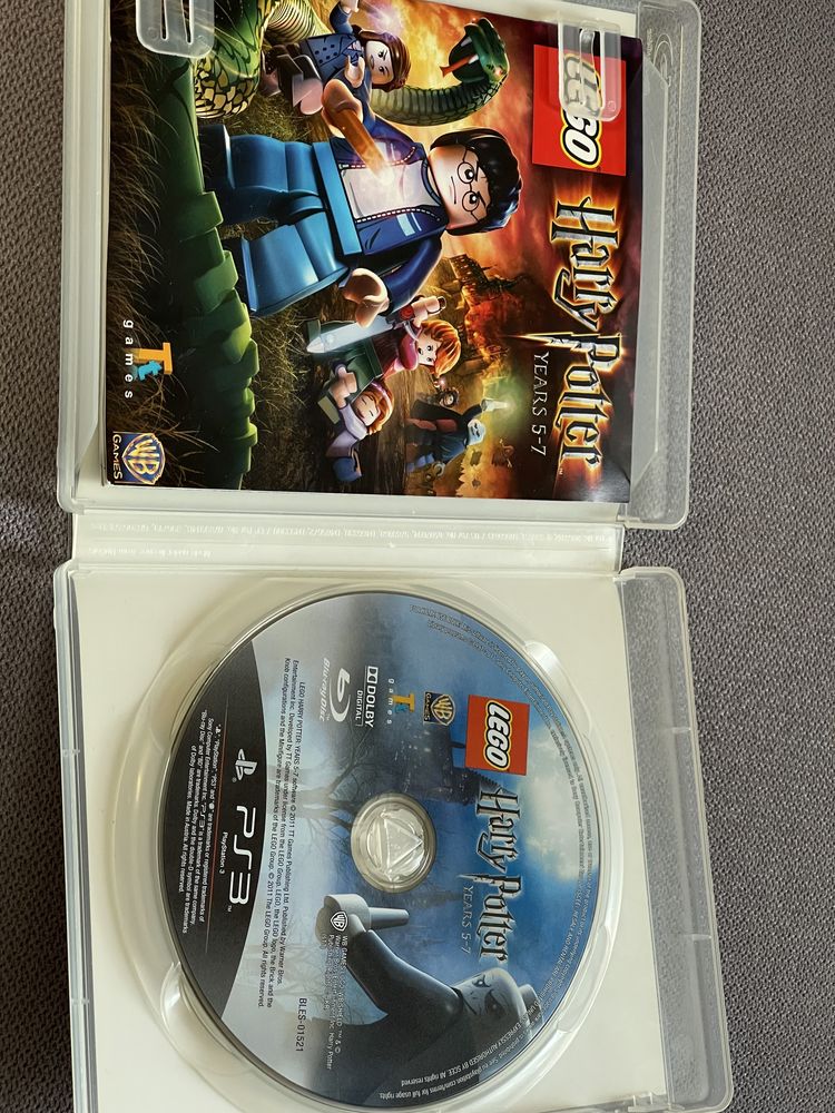 Gra na konsole PlayStation PS3 LEGO HARRY POTTER lata 5-7 jak nowa