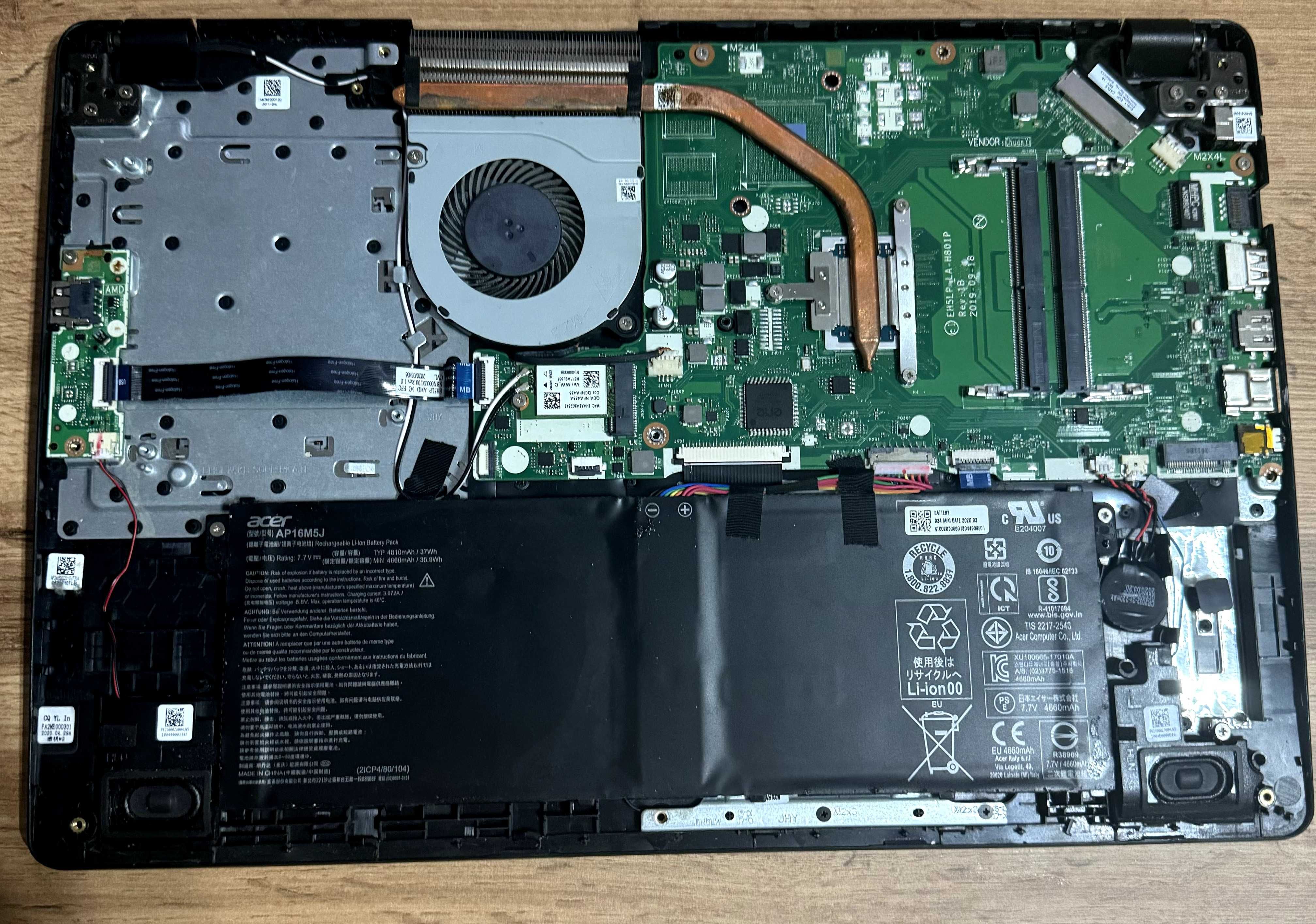 Laptop Acer Aspire 3 A315-42 AMD Ryzen 5, Radeon + zasilacz