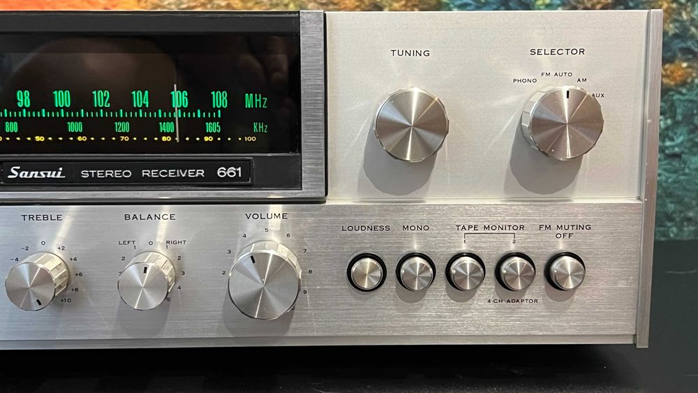 Sansui 661 KLASYK/zadbany/ORYGINALNY/piękne i czyste brzmienie/SERWIS