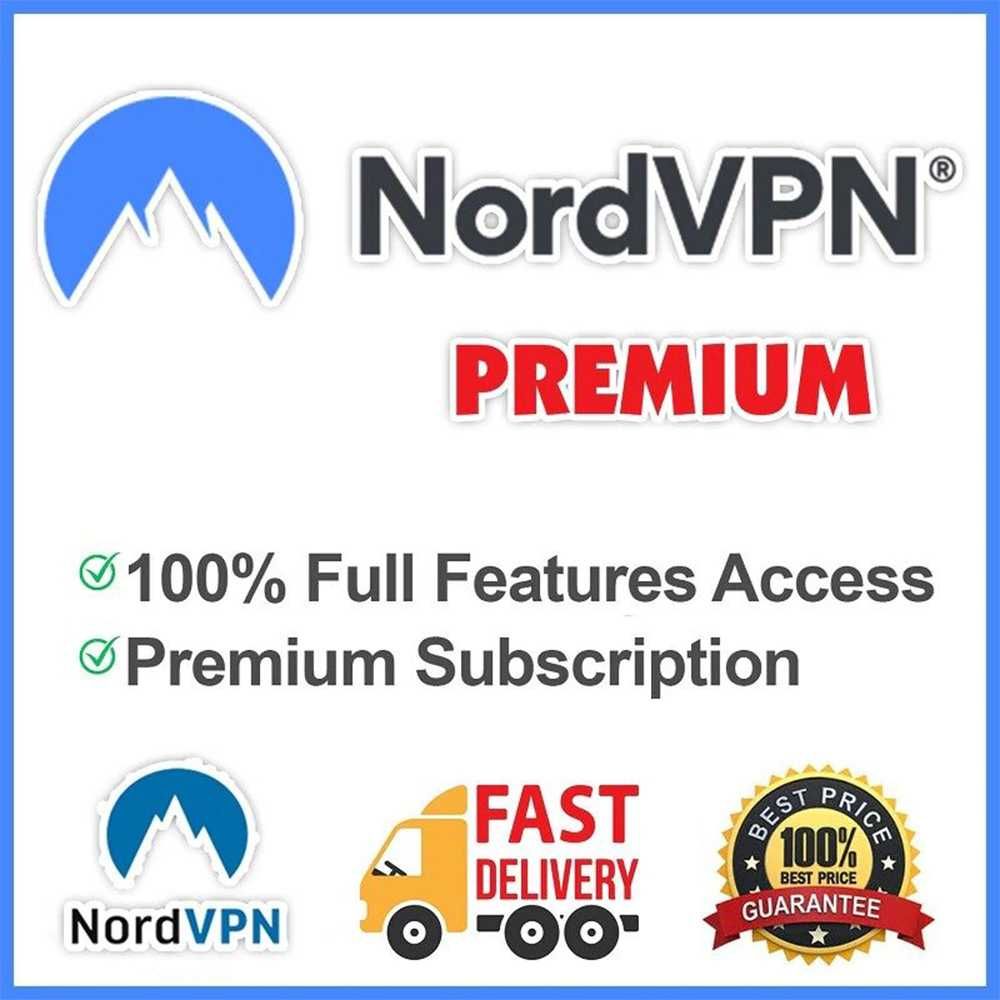 NordVPN Premium Account 1 Year- Global