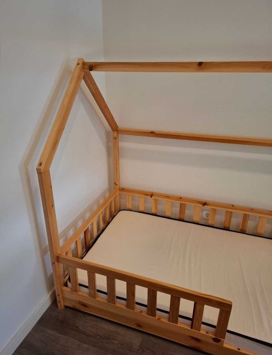 Cama Infantil em Madeira – Estilo Casinha