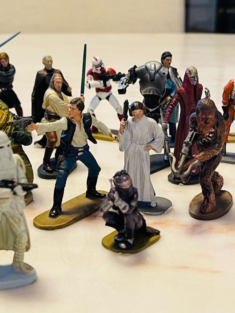 Figurinos coleção Star Wars em metal - plomb coleção atlas de 2006