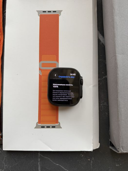 Apple Watch Ultra 2 Black 100% заряд ідеальний стан