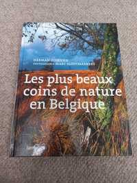 Książka album po francusku Les plus beaux coins de nature en Belgique