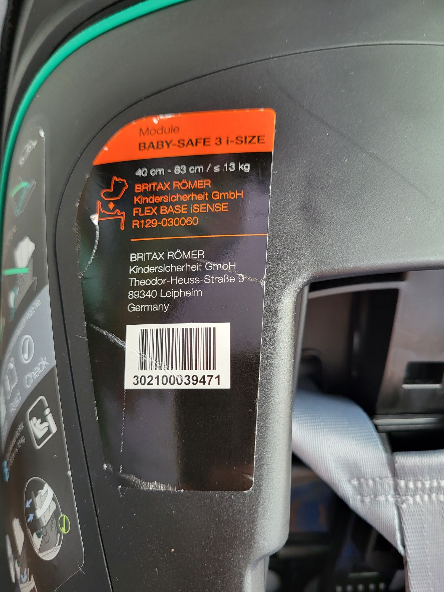 Fotelik Samochodowy Britax Romer Baby-Safe 3 i-Size