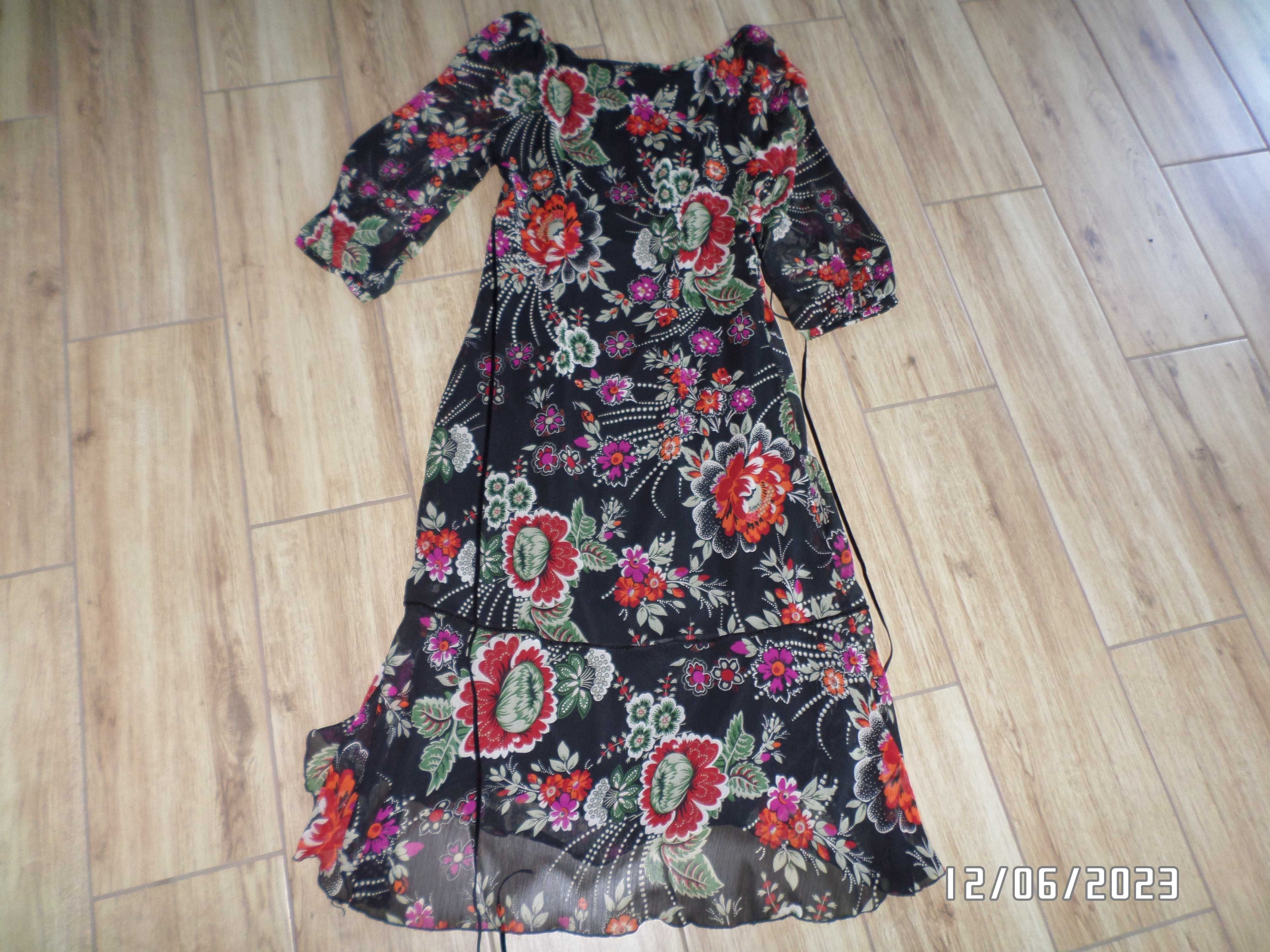 firmowa sukienka -H&M-36-S