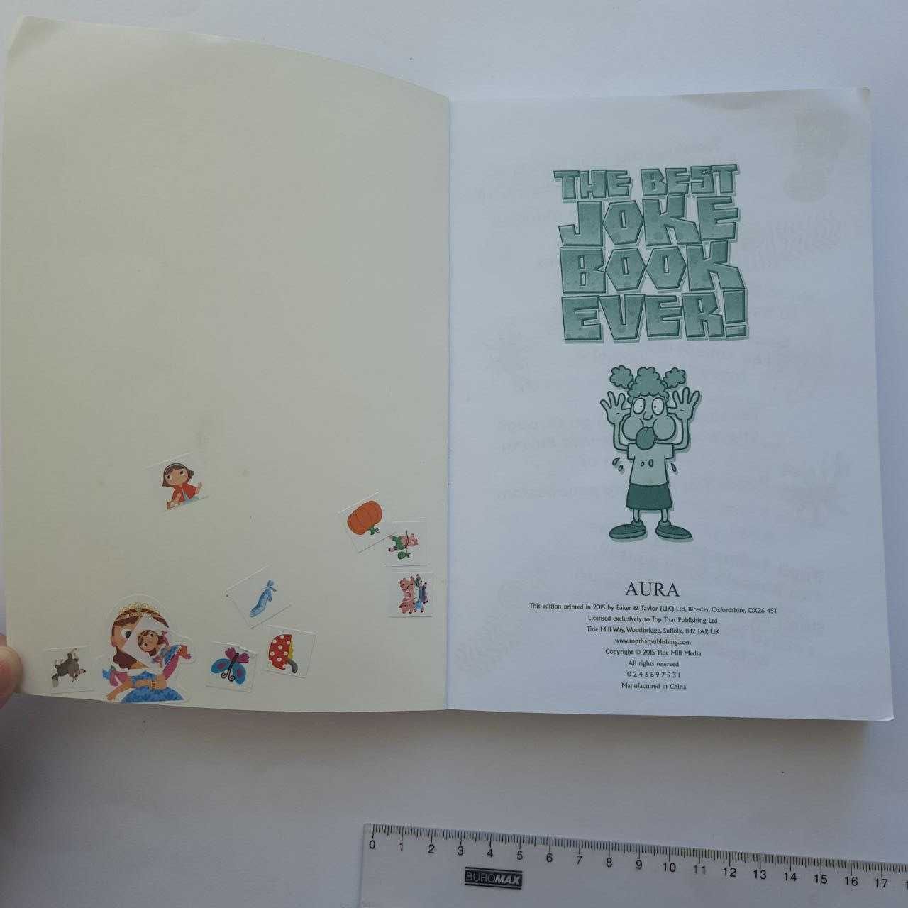 The Best Joke Book Ever книга на английском языке с шутками анекдотами