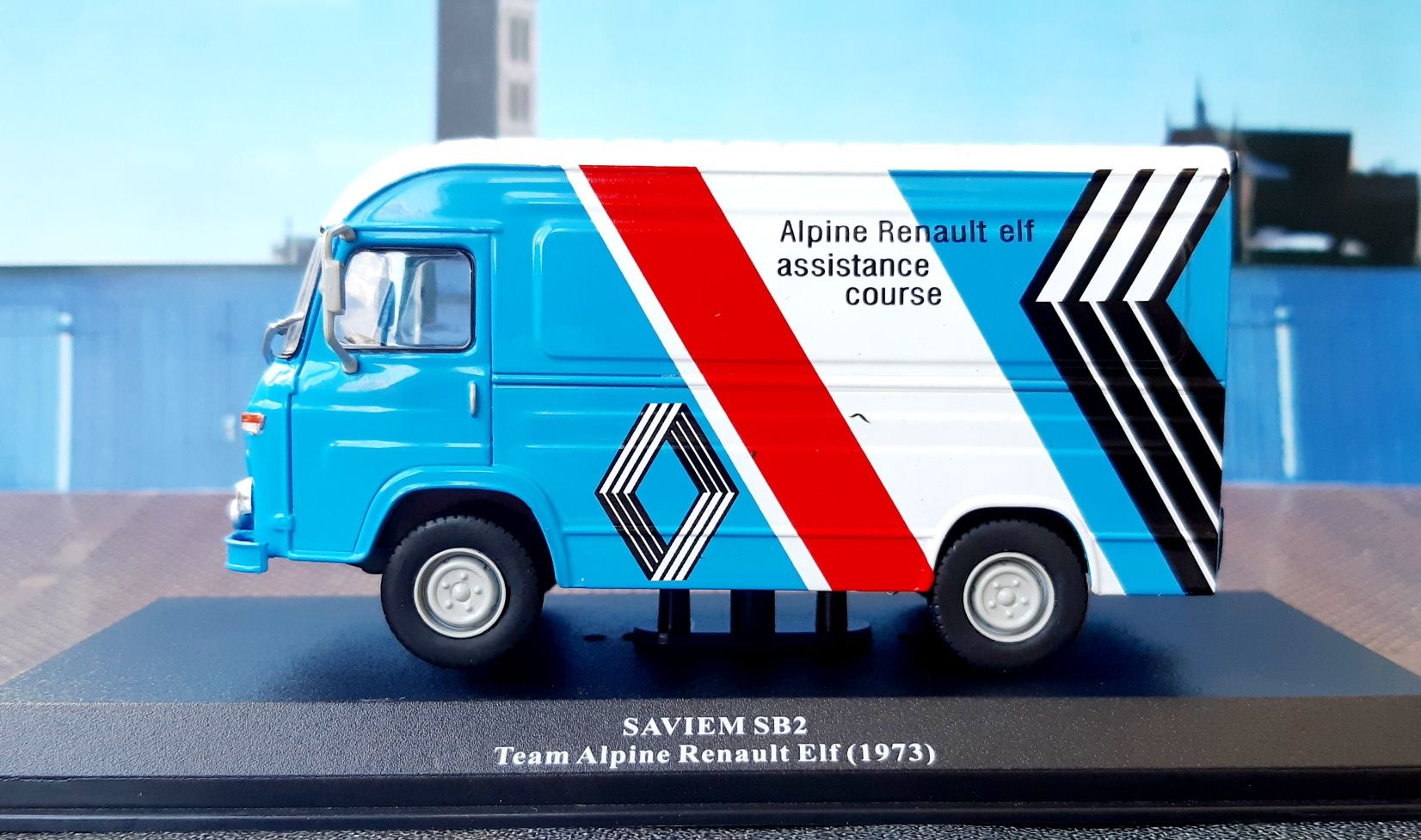 Carrinhas assistência Rally 1/43