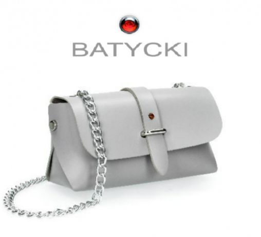 elegancka skórzana torebka firmy Batycki