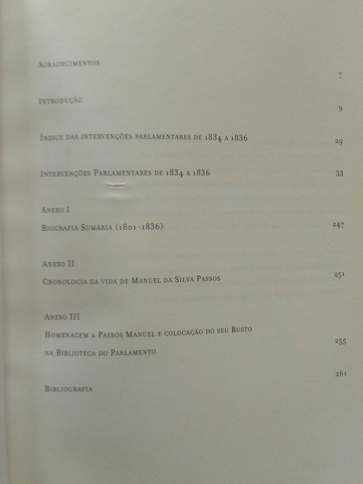 Passos Manuel - Intervenções Parlamentares Vol.1