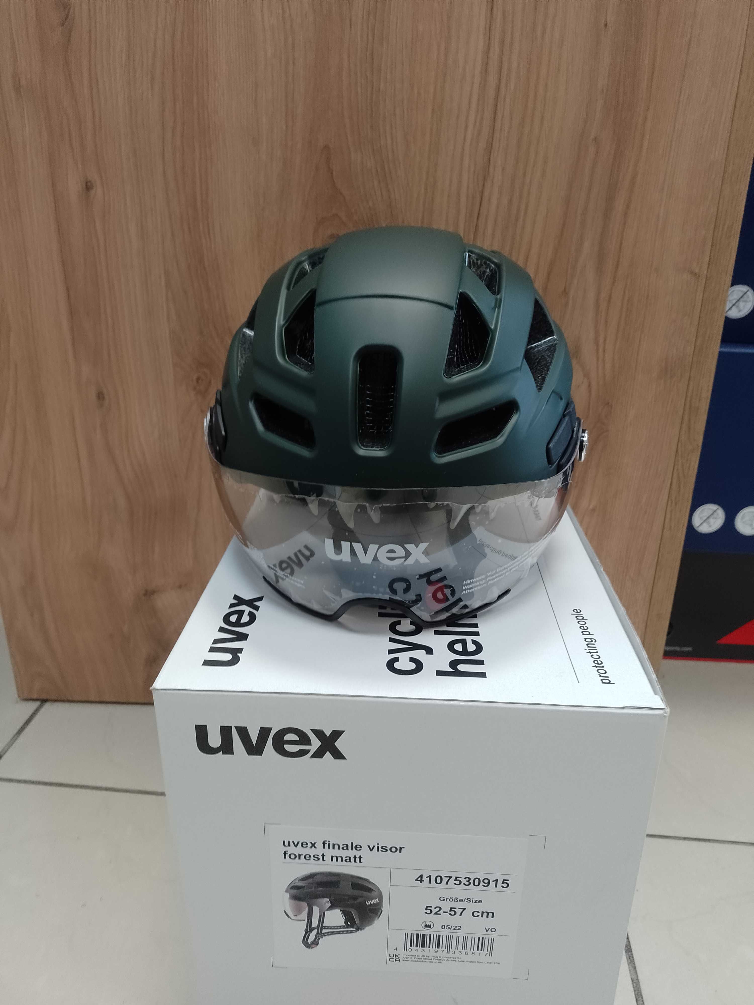 Kask rowerowy Uvex Finale Visor