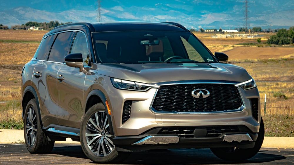 Левая правая фара, решетка радиатора Infiniti QX60 2022 2023 2024