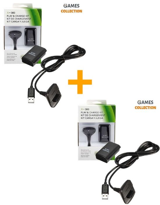 Зарядка Play & Charge Kit + аккумулятор (Xbox 360)!!