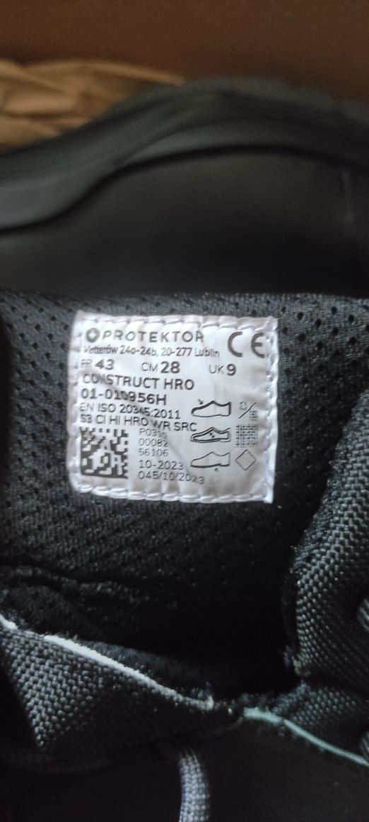 Buty robocze z blacha Protektor