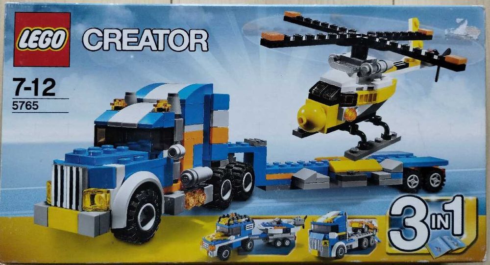 LEGO Creator 5765 - Ciężarówka Transportowa 3 w 1 | Stan Idealny