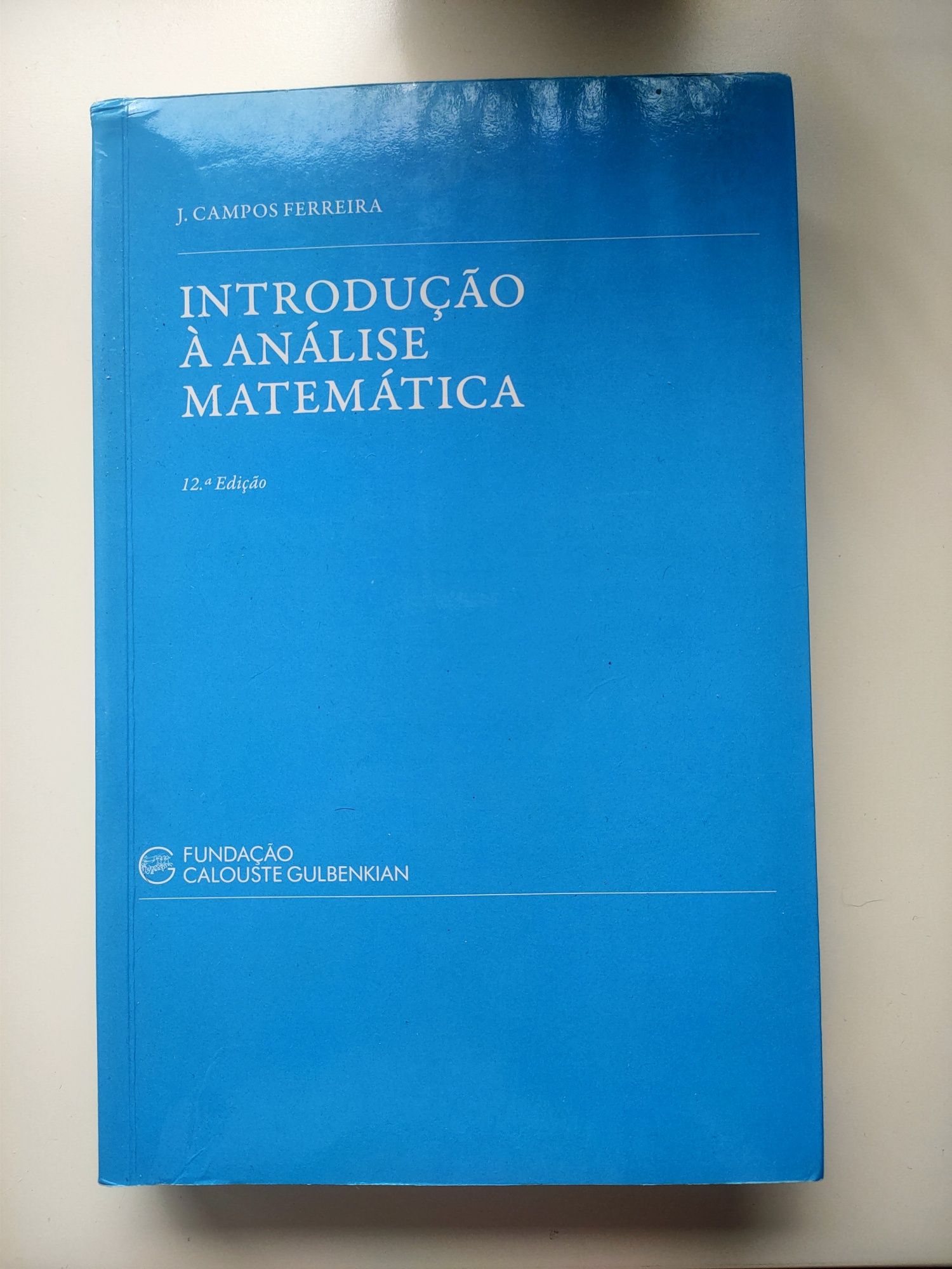 Introdução à Análise Matemática NOVO