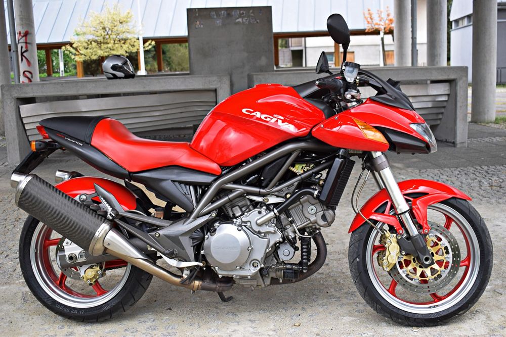Cagiva Raptor jak NOWA Cagiva V-Raptor 1000 Kolekcjonerska UNIKAT IDEALNA Szwajcaria