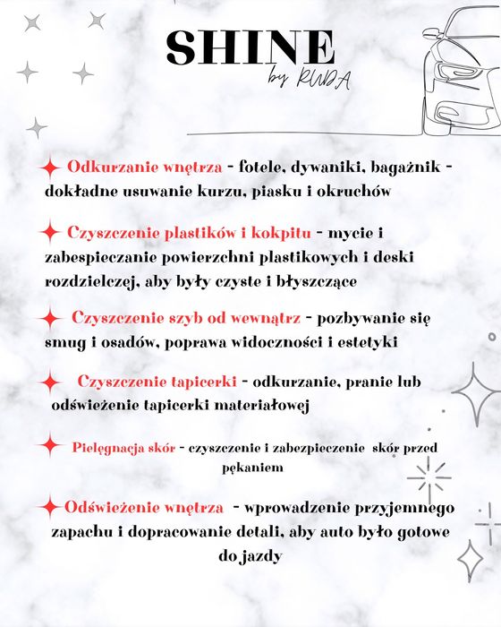 Sprzątanie pojazdów