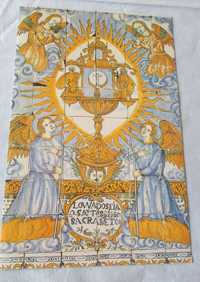 Postais Antigos Azulejos Arte Sacra - Medida  Postal : 21 X 13,5 cm