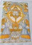 Postais Antigos Azulejos Arte Sacra - Medida  Postal : 21 X 13,5 cm