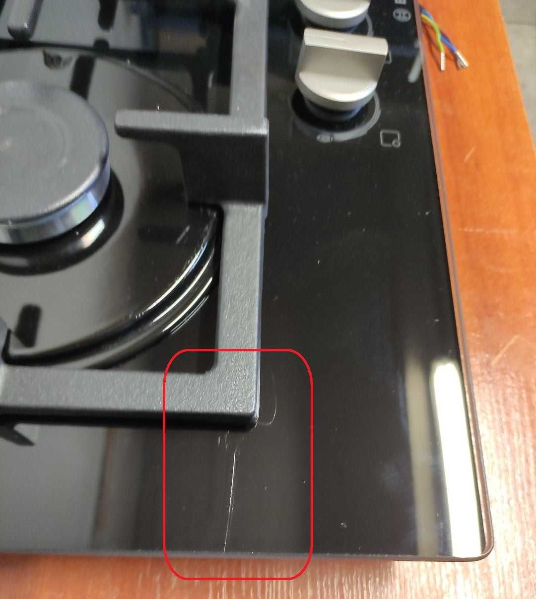 Płyta gazowa Bosch PNH6B6B90 60cm WOK Żeliwny ruszt OUTLET 21EG45