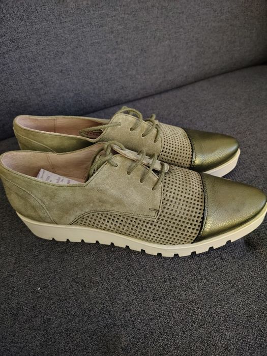 Жіночі Італійські лофери, туфлі 40р