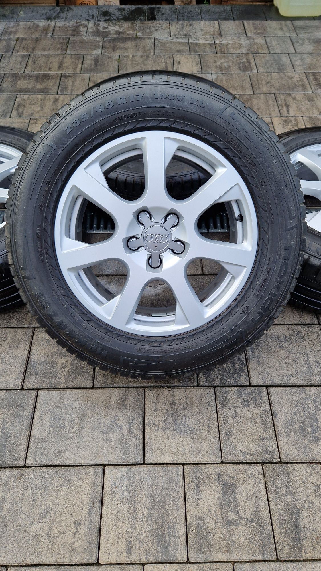 Alufelgi 5x112 Audi 17 cali koła opony 235/65 R17  Audi Q3 Q5