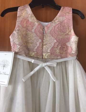 Vestido de cerimónia para menina - tamanho 2T