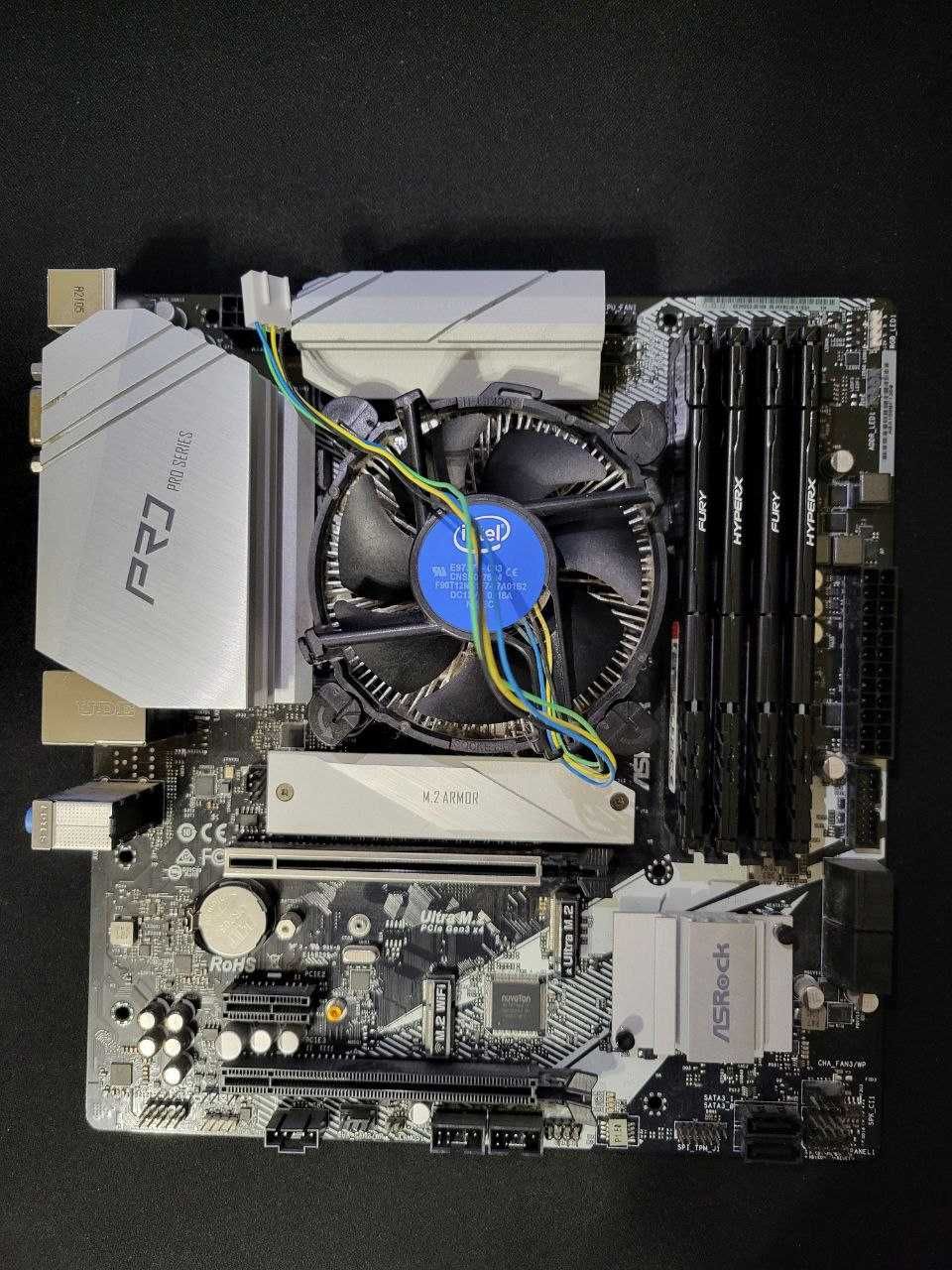 Комплект i3 10100f