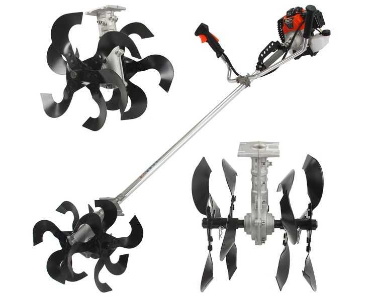 PRZYSTAWKA adapter nakładka do kosy spalinowej 32cm GLEBOGRYZARKA 911