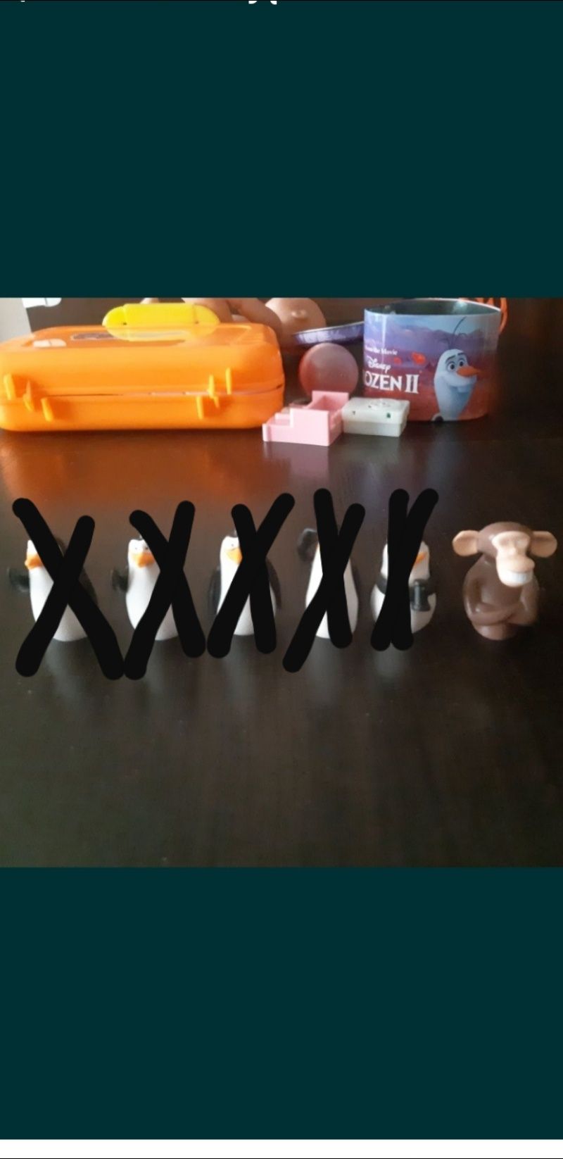 Figurki smerfy pingwiny kung fu