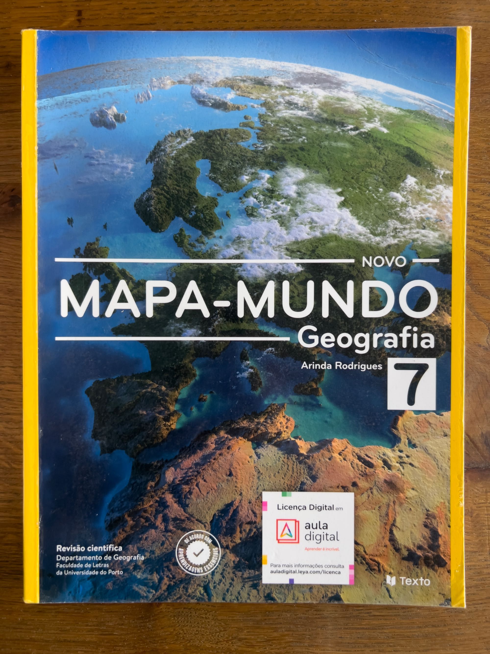 Geografia 7º Ano - Novo Mapa-Mundo - Manual
